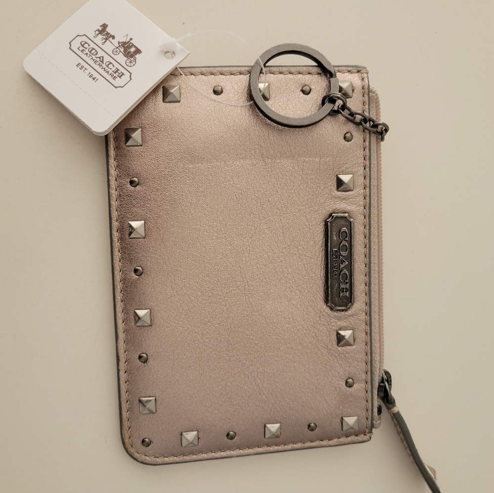 Coach card holder.